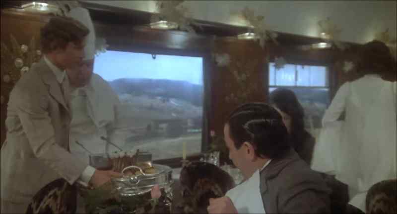 Some chocolate cake, madam. - Thank you very much