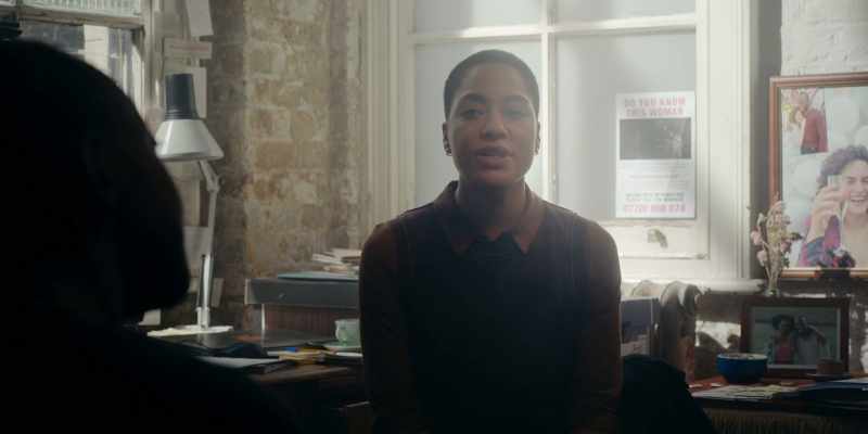 Some Englishman. She moved in with him and after that