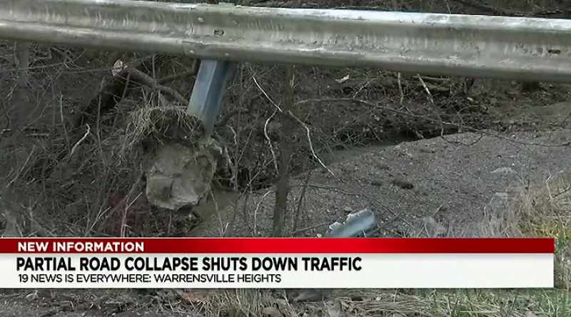 Some large pieces from the guardrail