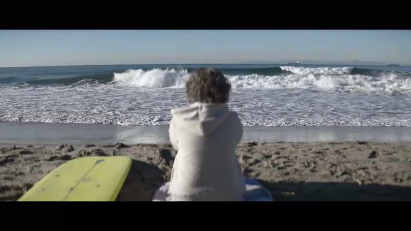 Some people think that surfing is a relationship with the sea