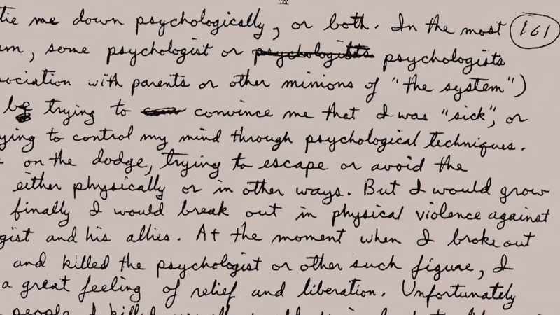 Some psychologist would either be trying to convince me