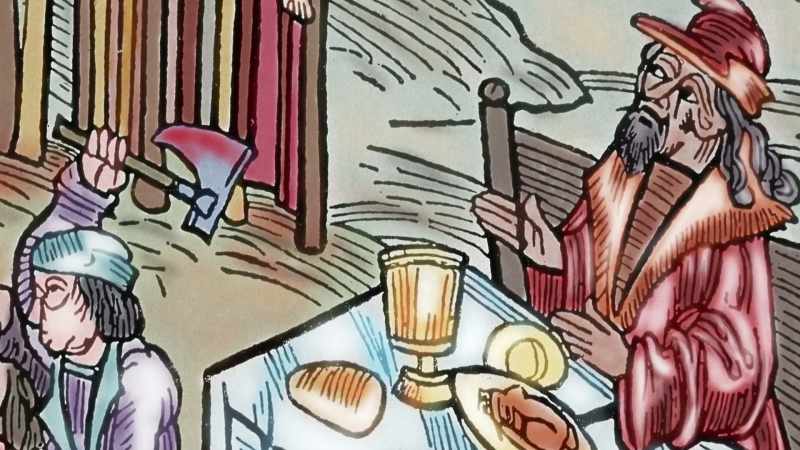 Some reports even say that Vlad drinks the blood