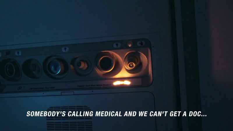 Somebody's calling medical and we can't get a