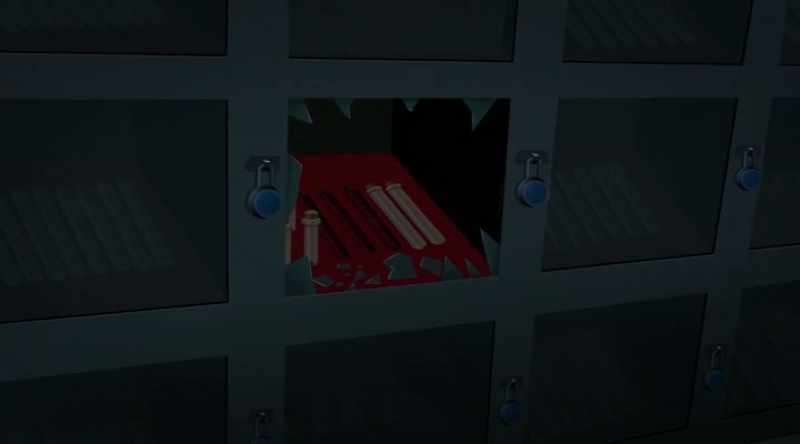 Someone broke into this storage unit