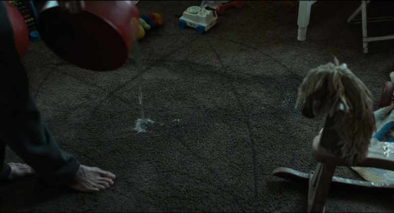 Someone poured gasoline through those children's room