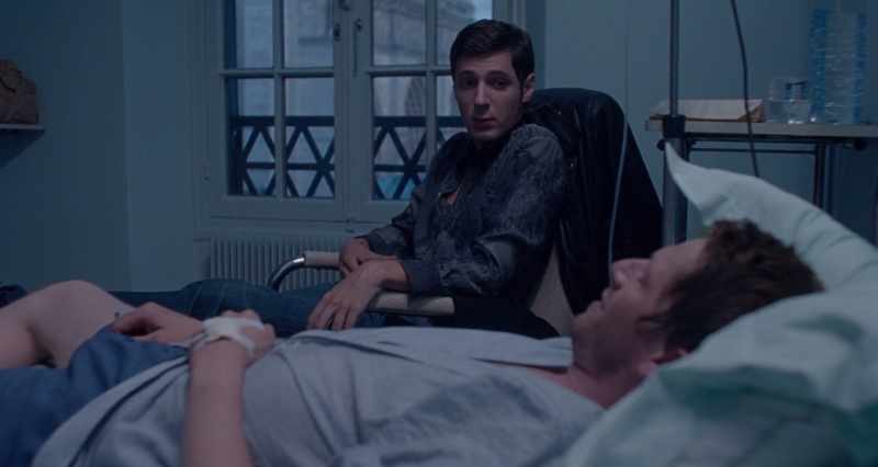 Someone has to lie naked next to the patient