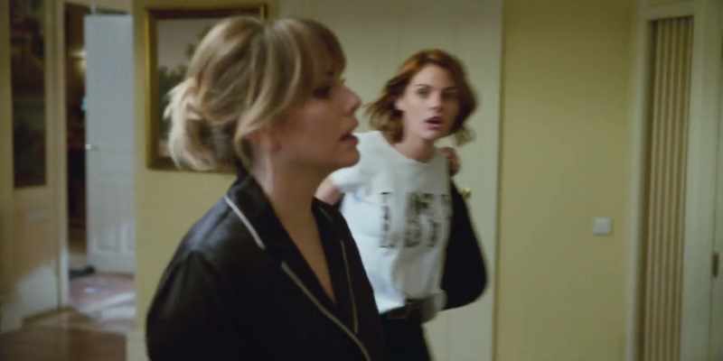 Someone's at the door. -Yeah. I was going to get it and