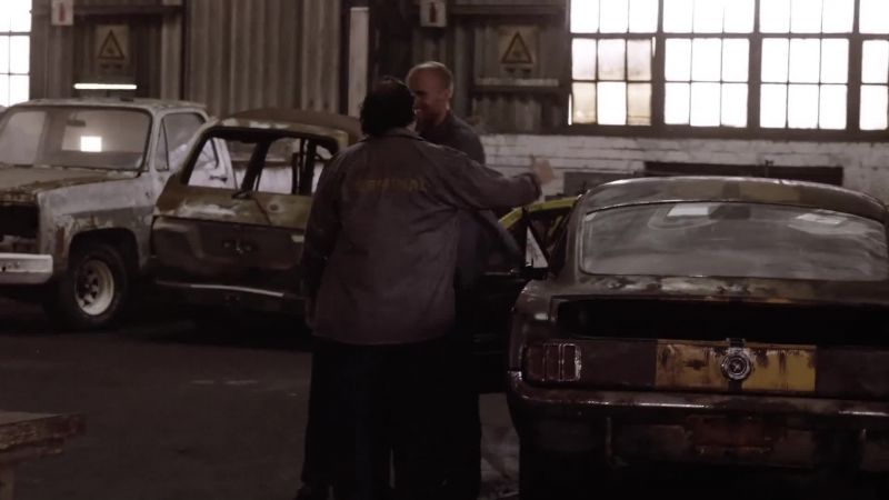 Someone's been driving a getaway car!
