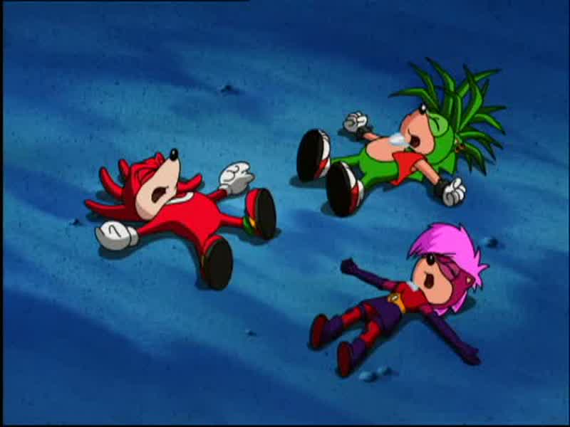 SOMETHING MUST HAVE RELEASED THE CHAOS ENERGY INSIDE THE EMERALD!
