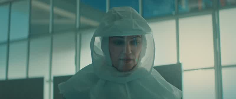 Something punctured your capsule and shattered your helmet