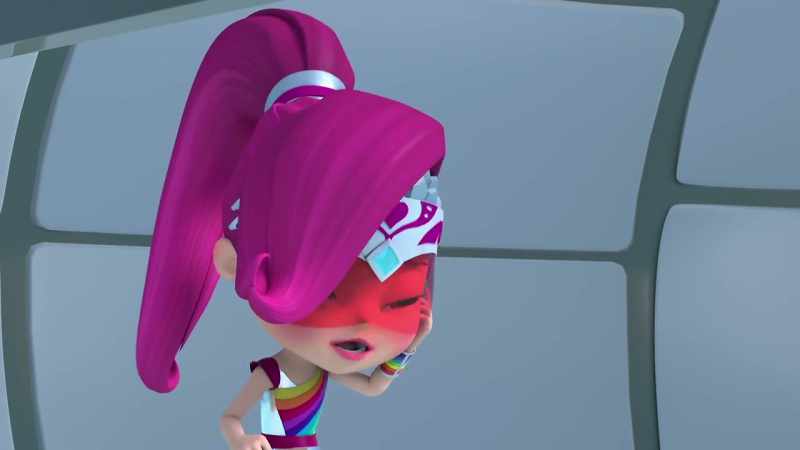 Something went wrong. Rainbow tiara visor, go!