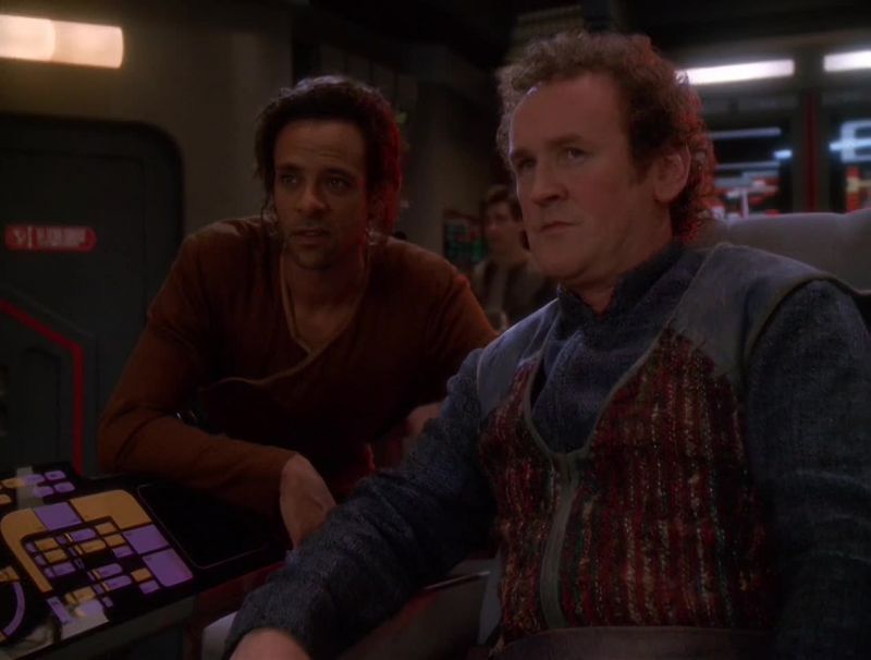 Something's wrong. We should've caught that Ferengi ship