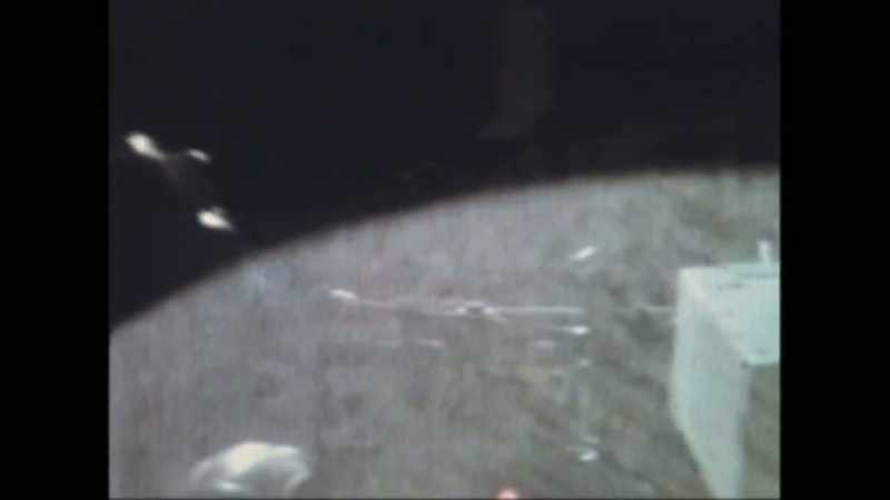 Sometimes astronauts realize to realize it themselves