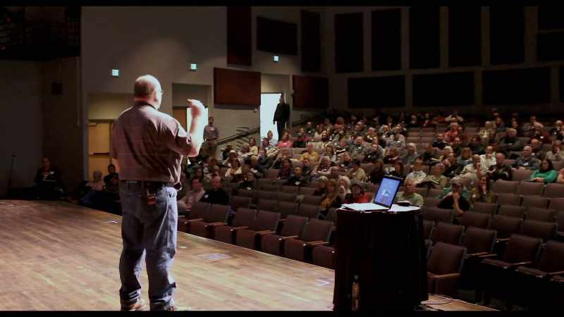 Sometimes, when I give presentations