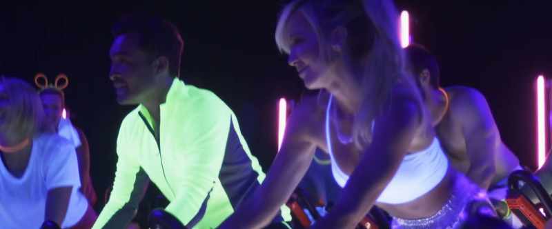 Sometimes we go out to spin class