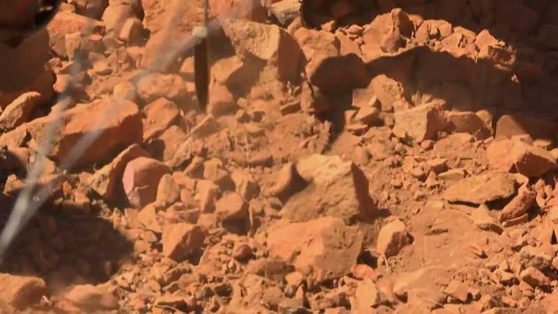 Somewhere, these potchy rocks will turn into the best