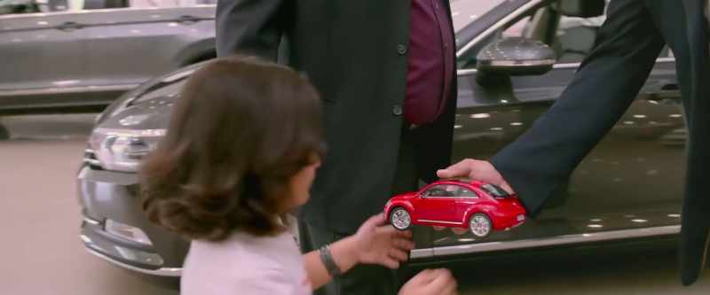 Son, this car is for you. Go, play with it
