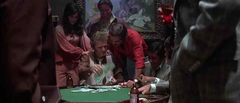 Son, don't interrupt me while I'm winning at poker
