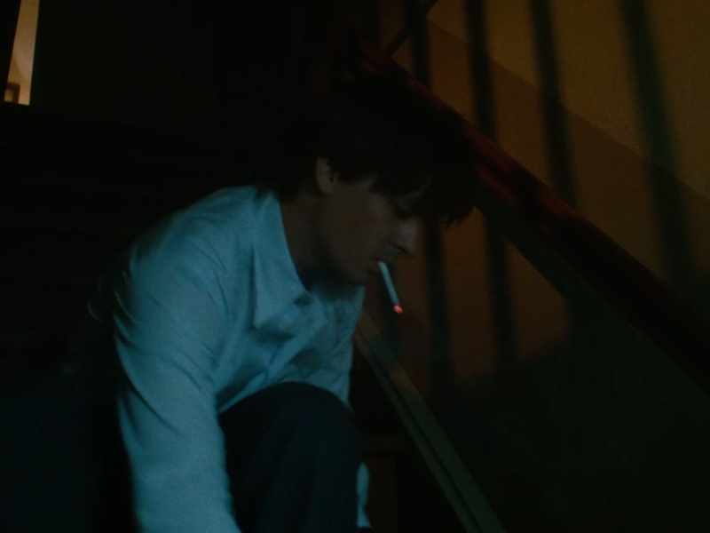 Son, if you want to smoke, please go outside