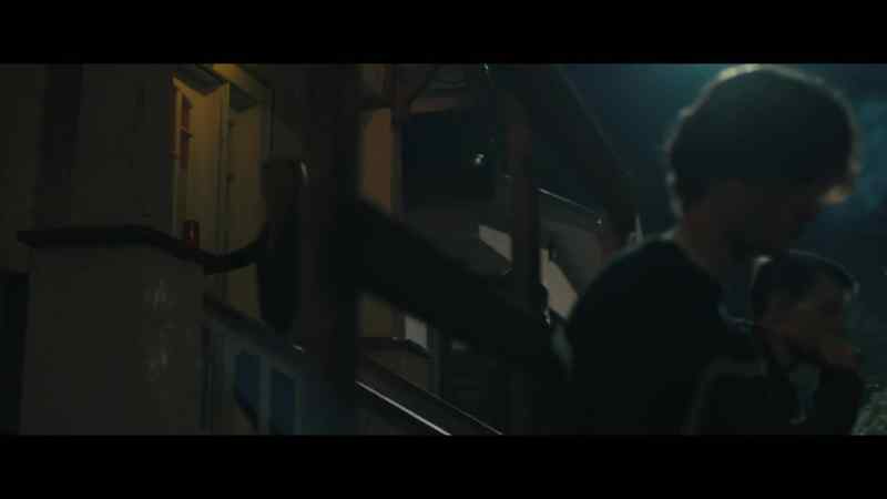 [♪ song continues] - [party chatter]