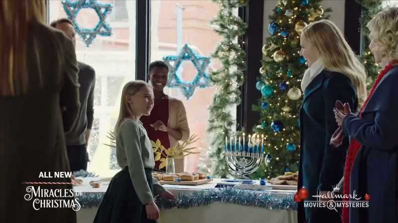 Sonia celebrates Hanukkah