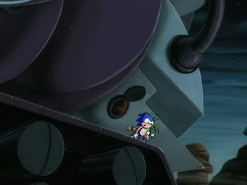 SONIA: THE VAN'S THIS WAY, SONIC!