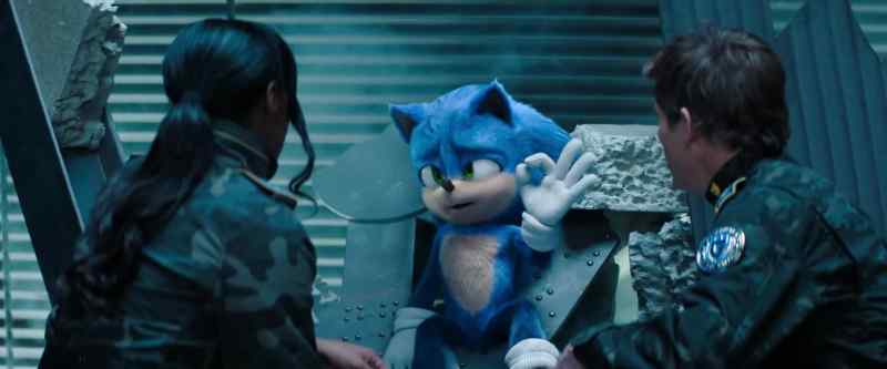 Sonic, one, concrete boulder, zero