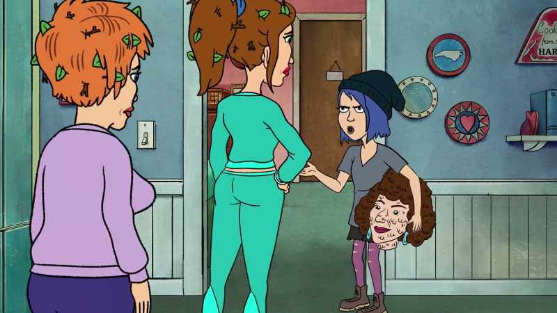 Soon as Violet's preteen ire