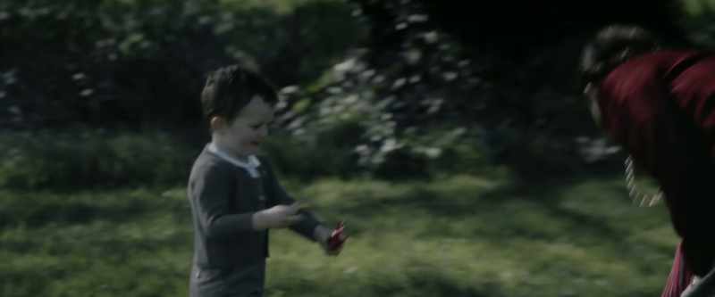 Sophie, look how he's walking