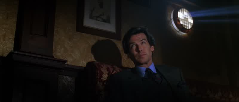 James BondCharming sophisticated secret agentShaken but not stirredI see you haven't lost your delicate sense of humour ValentinOr your need for an audienceWho's strangling the cat Strangling a