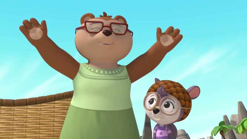 Sorry your balloon ride was ruined Ms. Brownbear