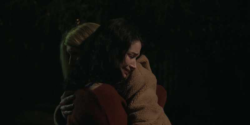 Sorry, Becka. - [breathing shakily, sobbing]