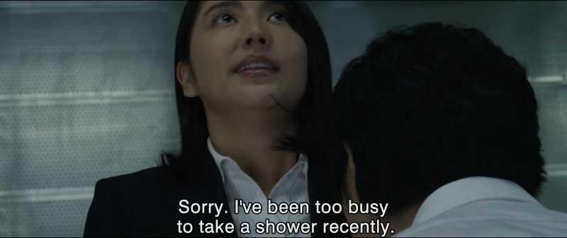 Sorry. I've been too busy to take a shower recently