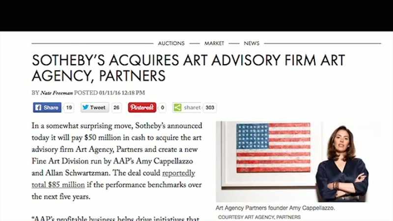 SOTHEBY'S ADQUIERE