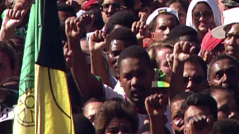 SOUTH AFRICA HELD THEIR FIRST DEMOCRATIC ELECTION