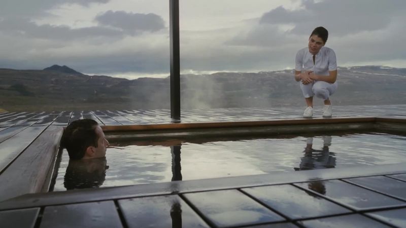 SPA WORKER: Excuse me, sir? Mr. Roy?