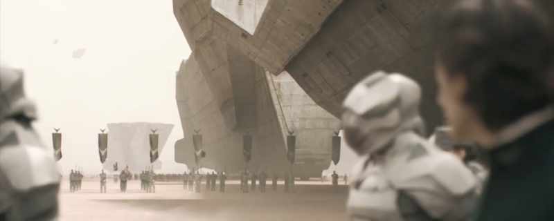 [spaceship lands]
