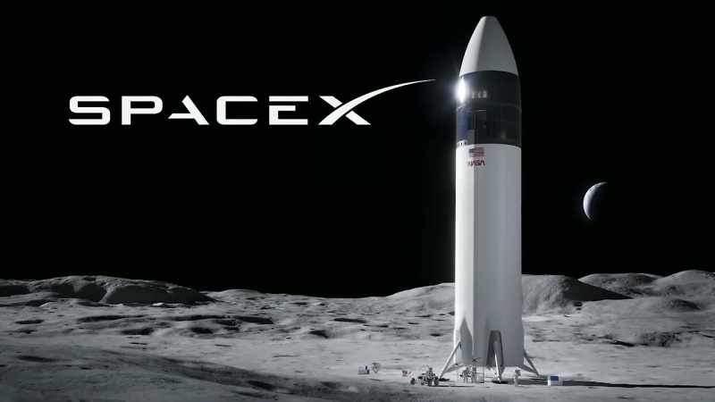 SpaceX, Blue Origin og et tredje firma, Dynetics