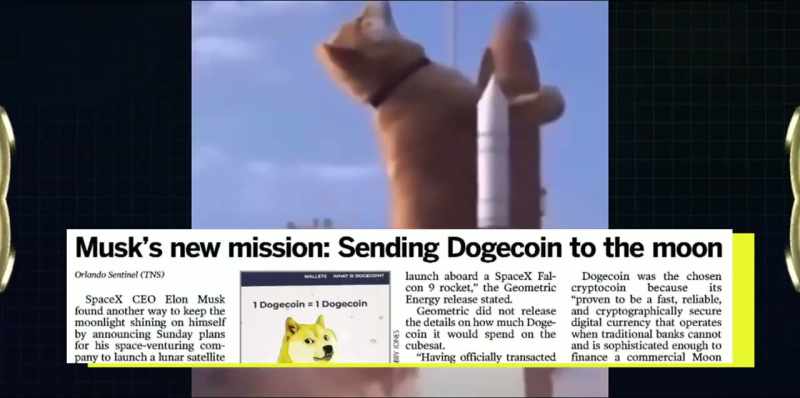 SpaceX launching Satellite Doge One