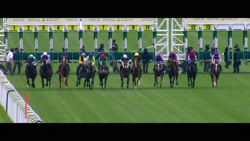 Spanish Mission, William Buick, in green and maroon colours
