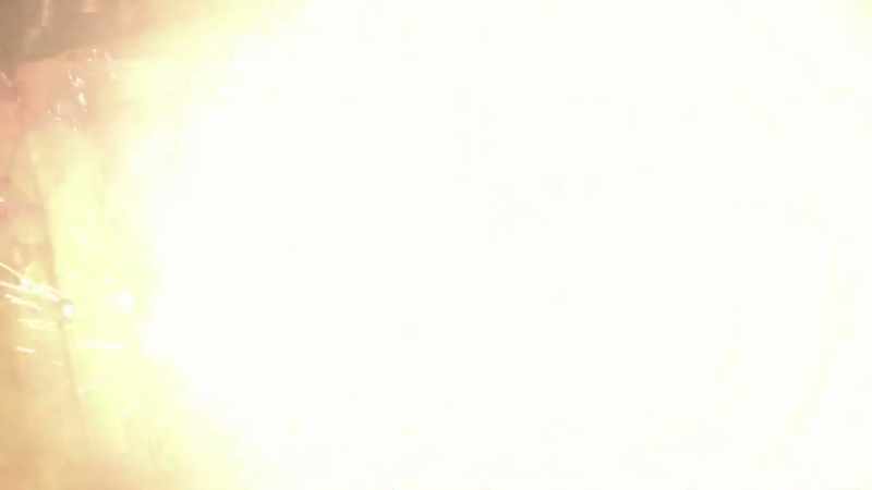 (Sparking, loud explosion)