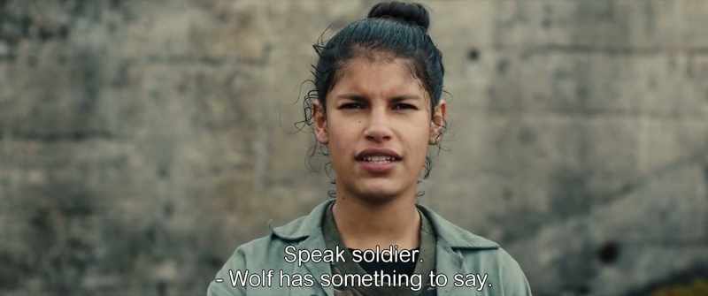 Speak soldier. - Wolf has something to say