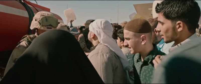 [Speaking arabic] -Get the fuck back. All right