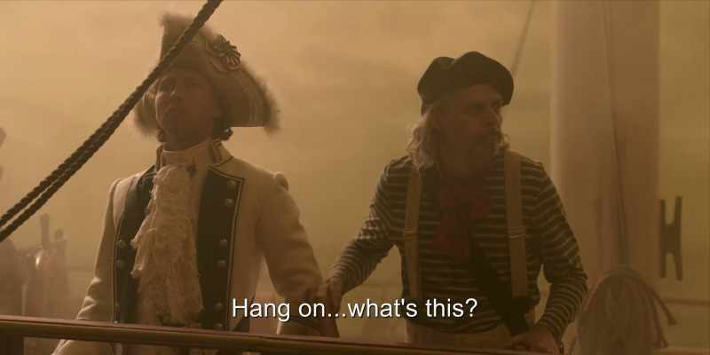 (speaking French) Hang on what's this?