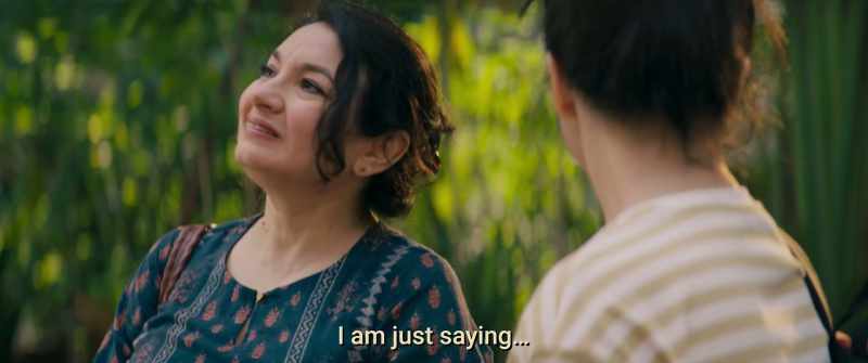 (SPEAKING HINDI) - (SANA CHUCKLES)