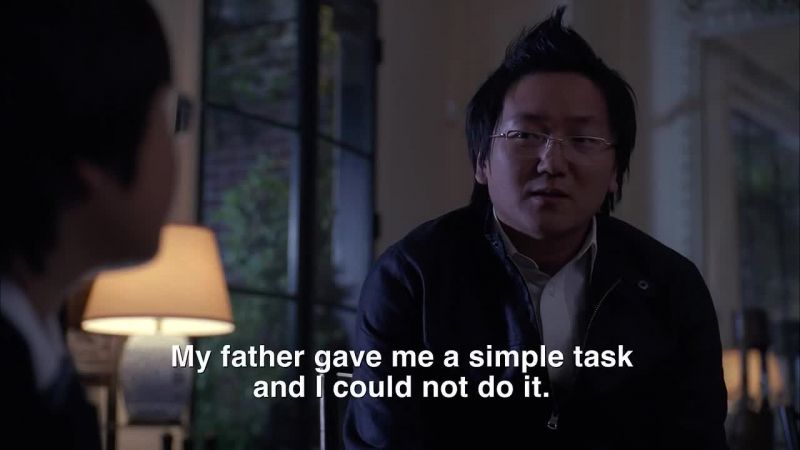 (SPEAKING JAPANESE)