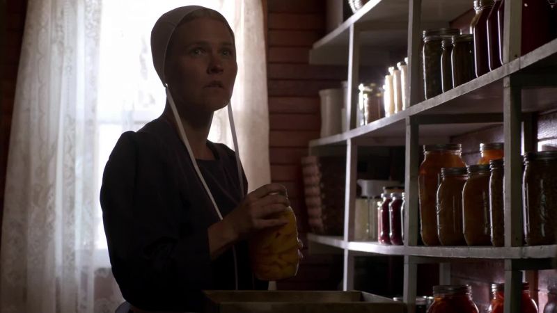 [speaking Pennsylvania Dutch] Mother, I'm back