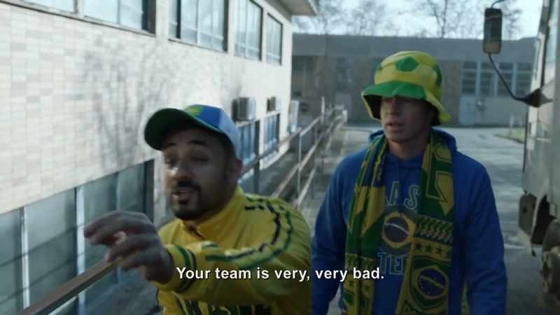 [ Speaking Portuguese ]