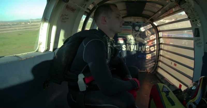 Speed skydiving has a lot in common with speed skiing