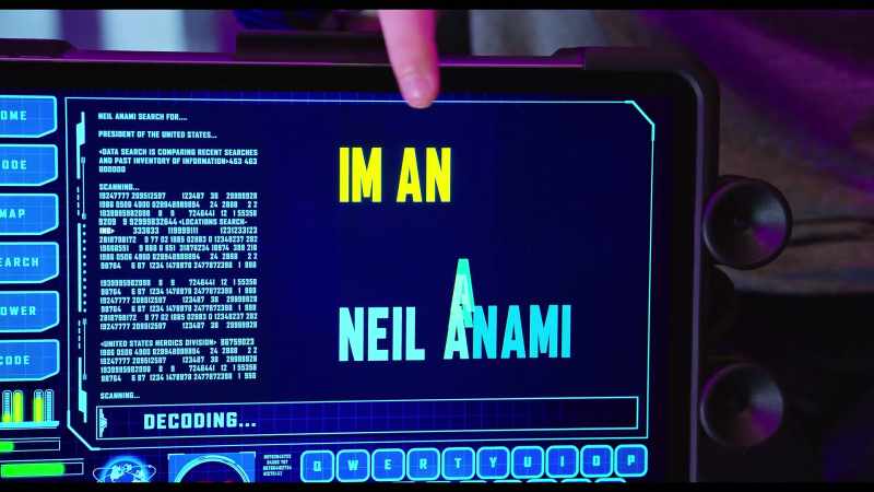 Spell Neil Anami backwards and you have…